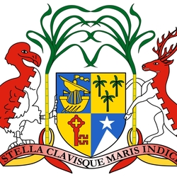 Jigsaw puzzle: Coat of arms of the Republic of Mauritius