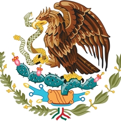 Jigsaw puzzle: Coat of arms of Mexico