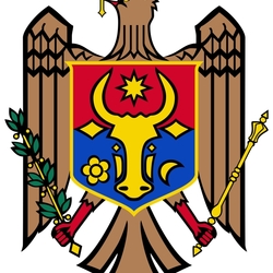 Jigsaw puzzle: Coat of arms of Moldova