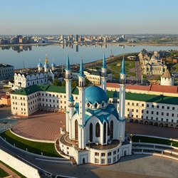 Jigsaw puzzle: Kul-Sharif Mosque in the Kazan Kremlin