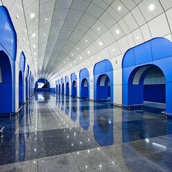 Jigsaw puzzle: Baikonur metro station