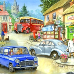 Jigsaw puzzle: Provincial town