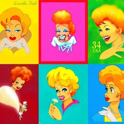 Jigsaw puzzle:  Lucille Ball