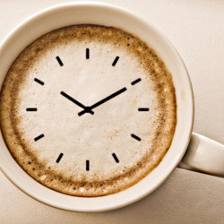 Jigsaw puzzle: Time to drink coffee