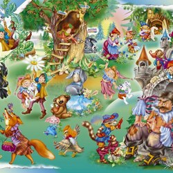 Jigsaw puzzle: Fairy collage