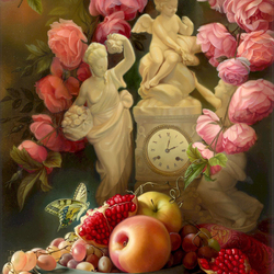 Jigsaw puzzle: Colorful still life