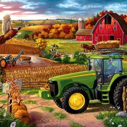 Jigsaw puzzle: Rural