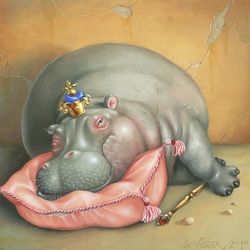 Jigsaw puzzle: Hippopotamus