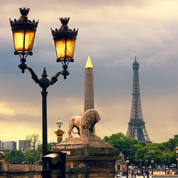 Jigsaw puzzle: Lanterns of Paris