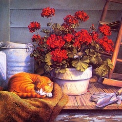 Jigsaw puzzle: Country still life