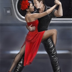 Jigsaw puzzle: Tango in space
