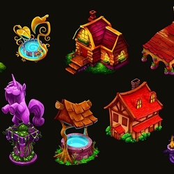 Jigsaw puzzle: Small houses