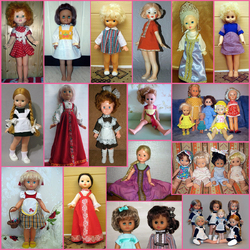 Jigsaw puzzle: Dolls of our childhood