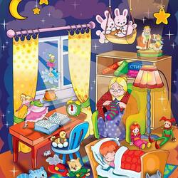 Jigsaw puzzle: Bedtime stories