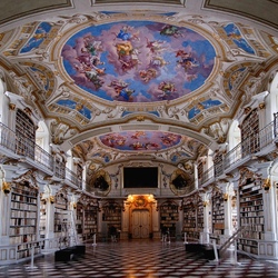 Jigsaw puzzle: Admont Abbey Library