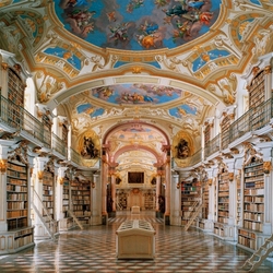 Jigsaw puzzle: Admont Abbey Library