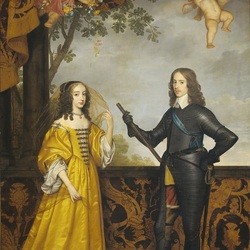 Jigsaw puzzle: William II of Orange and Mary Stuart