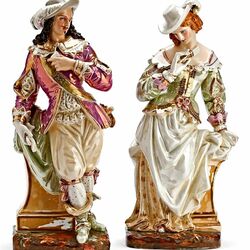 Jigsaw puzzle: Cavalier and lady