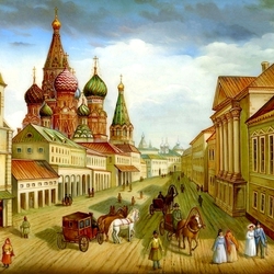 Jigsaw puzzle: Domes of Russia