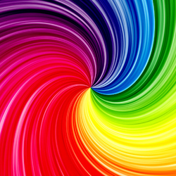 Jigsaw puzzle: Color swirl