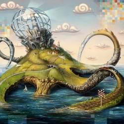 Jigsaw puzzle: Octopus
