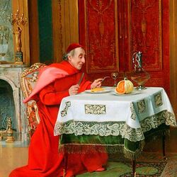 Jigsaw puzzle: The Cardinal's Lunch