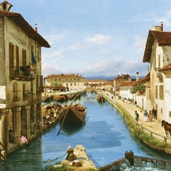 Jigsaw puzzle: Canal view