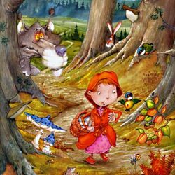 Jigsaw puzzle: Little Red Riding Hood