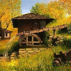 Jigsaw puzzle: Old mill