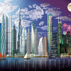 Jigsaw puzzle: Tallest buildings