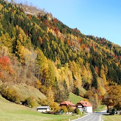 Jigsaw puzzle: Autumn in the Alps