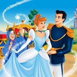 Jigsaw puzzle: Cinderella and prince