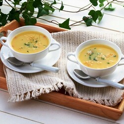 Jigsaw puzzle: Soup for two