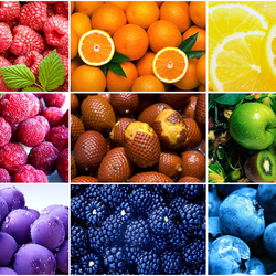Jigsaw puzzle: Fruit rainbow