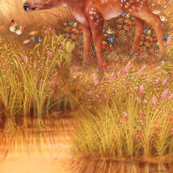 Jigsaw puzzle: Fawn on the shore