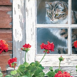 Jigsaw puzzle: On guard