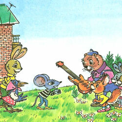 Jigsaw puzzle: Little mouse song