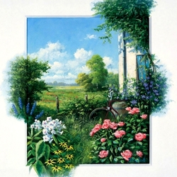 Jigsaw puzzle: Summer afternoon