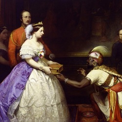 Jigsaw puzzle: Queen Victoria and Prince Albert
