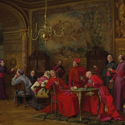 Jigsaw puzzle: Party of the cardinals