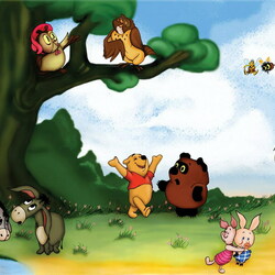 Jigsaw puzzle: Winnie the pooh and his friends