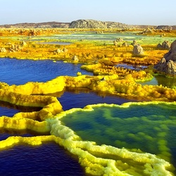 Jigsaw puzzle: Dallol volcano