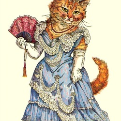Jigsaw puzzle: Victorian cats