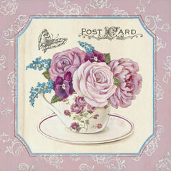 Jigsaw puzzle: Pink card