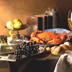 Jigsaw puzzle: Still life with crab