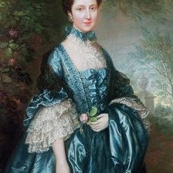 Jigsaw puzzle: Portrait of Miss Theodosia Magill, Countess of Clanwilliam