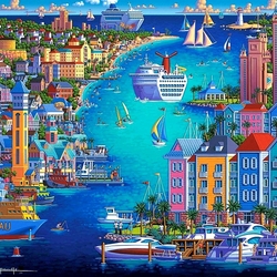 Jigsaw puzzle: Bahamas