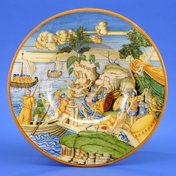 Jigsaw puzzle: Painting on porcelain