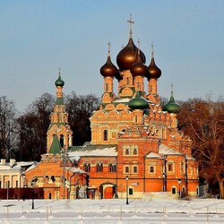 Jigsaw puzzle: Moscow Temple
