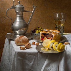 Jigsaw puzzle: Still life with silver